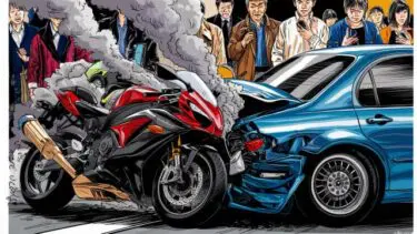 バイク事故の過失割合