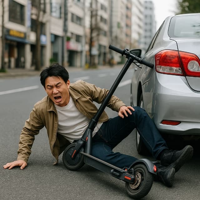電動スクーター事故
