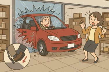 ブレーキとアクセルの踏み間違い事故について解説